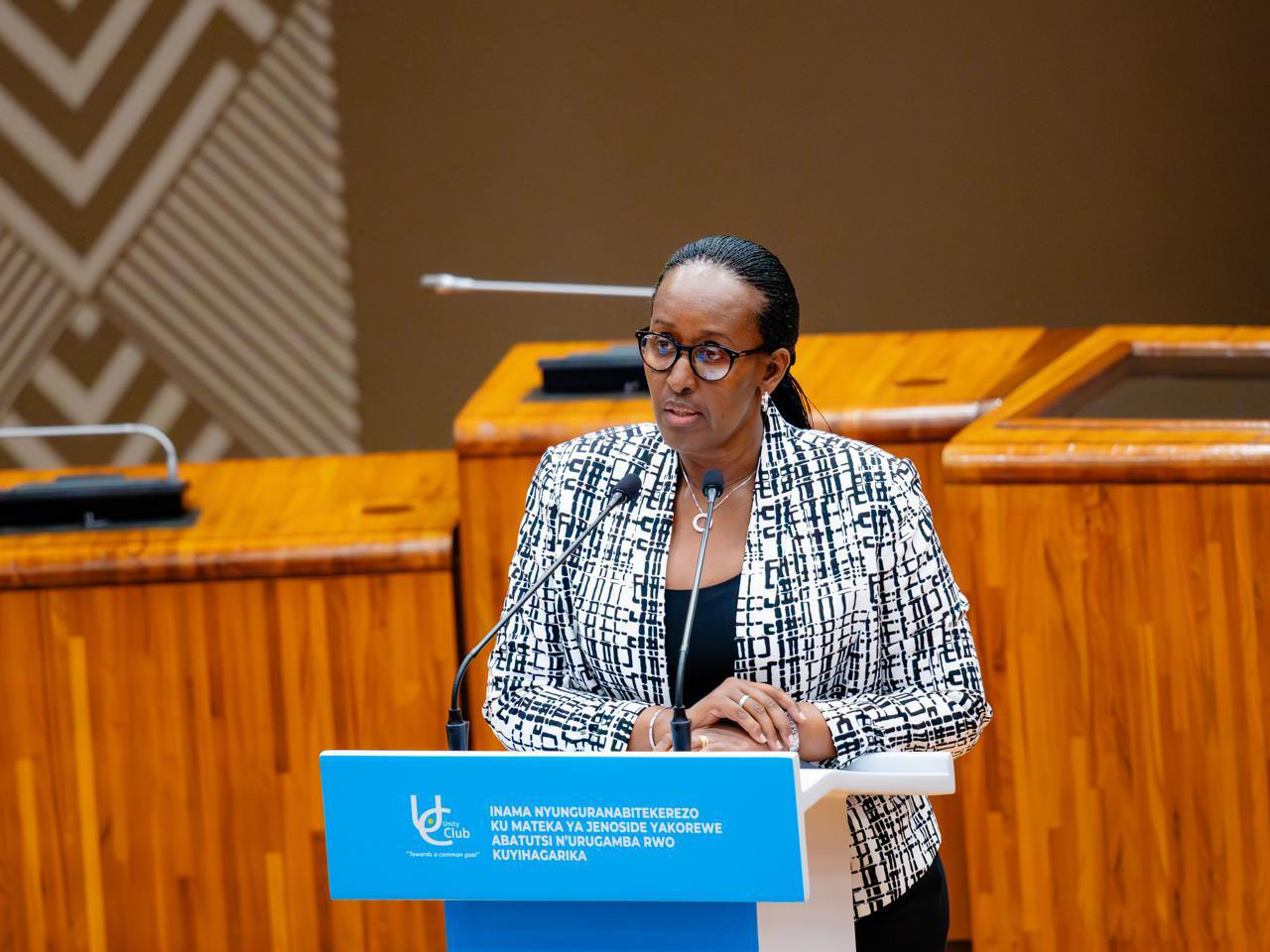 Jeannette Kagame says Rwandans chose Unity and Nation-Building after the 1994 Genocide