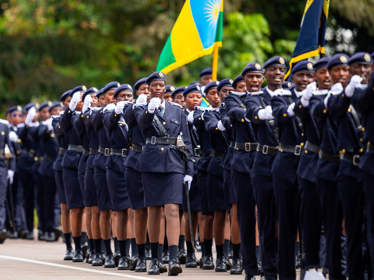 Kagame urges Police Officers to uphold professionalism and humility